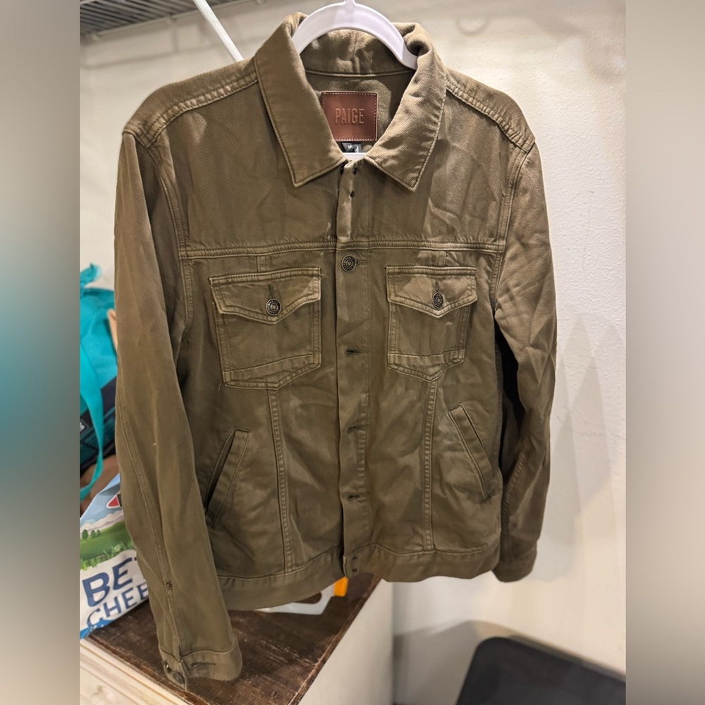 Paige army green jacket